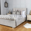 Chesterfield sleigh bed