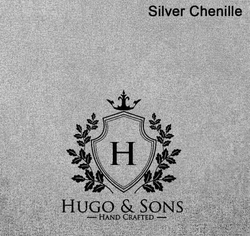 silver chenille small